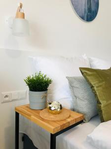 Posteľ alebo postele v izbe v ubytovaní Aquamarina Prima - Beach - Free garage