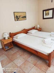 Postel nebo postele na pokoji v ubytování Mandola Del Mare