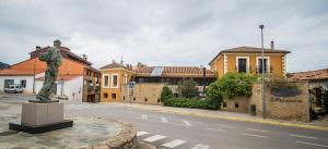 The surrounding neighborhood or a neighborhood close to the country house