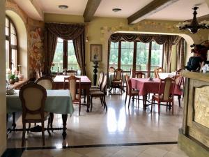 Restaurace v ubytování Willa Na Wzgórzu Wandy