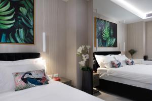 Katil atau katil-katil dalam bilik di The Shell House