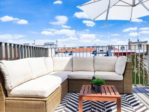 Balkon lub taras w obiekcie Boutique Design-Apartments Vienna