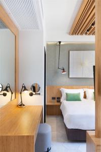 Katil atau katil-katil dalam bilik di The Shell House