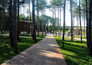 Zahrada ubytování LONGOSPHERE GLAMPING