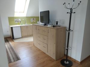 Kuchyňa alebo kuchynka v ubytovaní Apartament u Basi