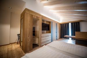 Posteľ alebo postele v izbe v ubytovaní Agritur Renetta