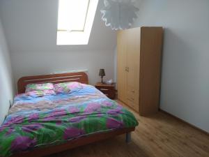 Posteľ alebo postele v izbe v ubytovaní Apartament u Basi