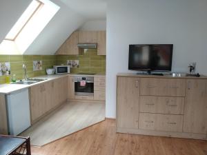 Kuchyňa alebo kuchynka v ubytovaní Apartament u Basi
