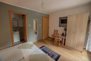 TV a/nebo společenská místnost v ubytování Pokoje Gościnne Boryna