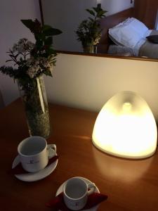 Postel nebo postele na pokoji v ubytování Hotel Kristall