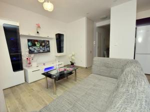 TV a/nebo společenská místnost v ubytování Apartment Marin by Interhome