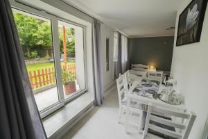 Balkón nebo terasa v ubytování Pokoje Gościnne Boryna