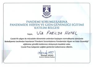 ギュンドガンにあるVia Farilya Hotelの外国旅券の在留証明の拒絶書