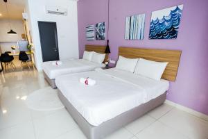 Posezení v ubytování Da Men Sunway Subang By ODY Suites