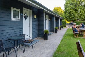 Zahrada ubytování Ansager Hotel og Hytteby