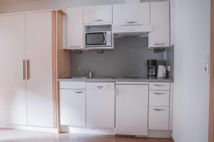 Kuchnia lub aneks kuchenny w obiekcie Landhaus Martinus