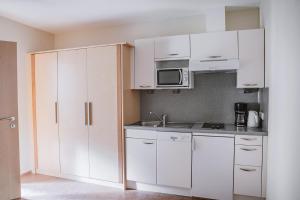 Kuchnia lub aneks kuchenny w obiekcie Landhaus Martinus