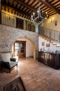 Posezení v ubytování B&B Vallecupa