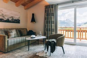 Widok na góry z tego hotelu