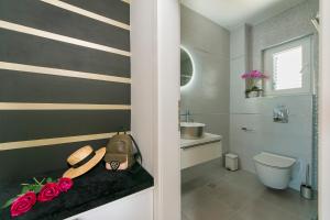 Kúpeľňa v ubytovaní Apartman Blue Paradise