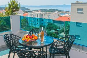 Balkón alebo terasa v ubytovaní Apartman Blue Paradise