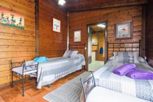 Postel nebo postele na pokoji v ubytování Casa Rural con piscina