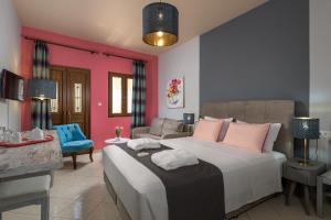 Letto o letti in una camera di Grace Hotel & Studios