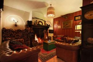 Posezení v ubytování Hotel Eethuys de Wormshoef