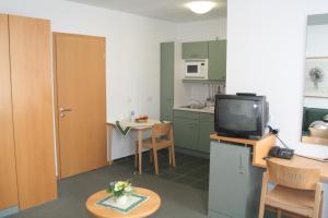 Küche/Küchenzeile in der Unterkunft Gästehaus Germania