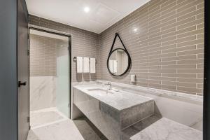 Koupelna v ubytování Brown Dot Hotel Ulsan Jangsaengpo