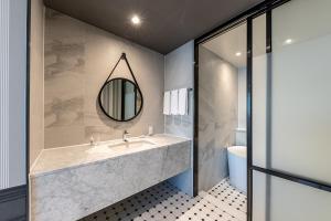 Koupelna v ubytování Brown Dot Hotel Ulsan Jangsaengpo