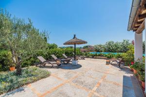 The swimming pool at or close to Ferragut