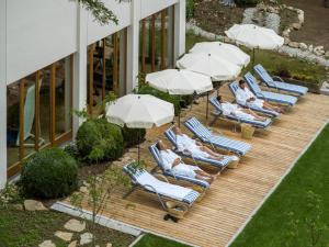 Zahrada ubytování Bio Thermalhotel Falkenhof
