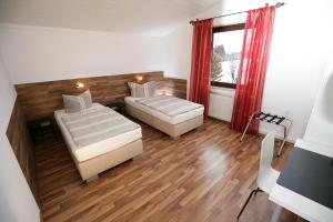 Voodi või voodid majutusasutuse Apartment Hohenstaufen toas