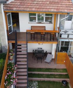 A balcony or terrace at Tarno Guest House