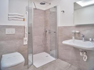 Ванная комната в Hotel Medusa
