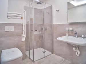 Ванная комната в Hotel Medusa