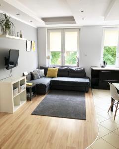 Posedenie v ubytovaní Warszawska 1 Apartament Giżycko