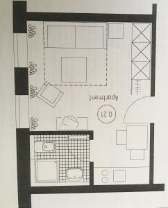 Grundriss der Unterkunft Gästehaus Germania