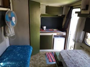 Ein Bett oder Betten in einem Zimmer der Unterkunft LA VOLPE DI AGROPOLI
