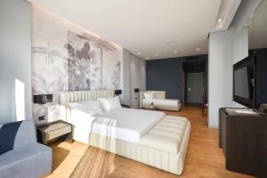 Posezení v ubytování Flamingo Hotel