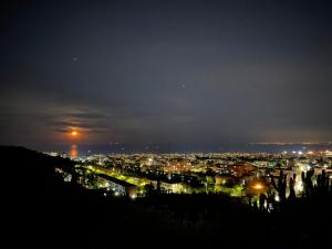Vue générale sur Sant’Agata Li Battiati  ou vue de la ville depuis le B&B/chambre d'hôtes