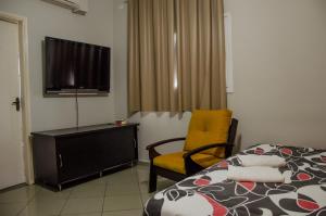 Hotel Pousada Do Leão客房内的一张或多张床位