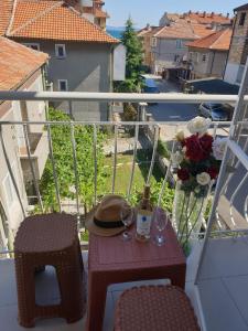 Balkón nebo terasa v ubytování Guest House Taligarov