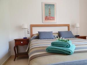 Posteľ alebo postele v izbe v ubytovaní Fantastico bajo con Jardin en Playa de Canet