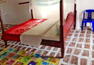 Postel nebo postele na pokoji v ubytování Edward Lake Retreat and Campsite, Kisenyi Village + 11 fotografií