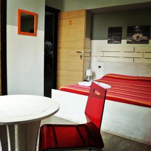 Kuchyň nebo kuchyňský kout v ubytování My Room Roma