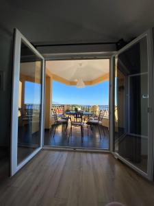 Balkón nebo terasa v ubytování Penthouses Panorama