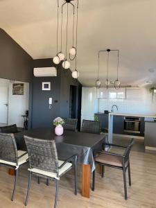 Posezení v ubytování Penthouses Panorama