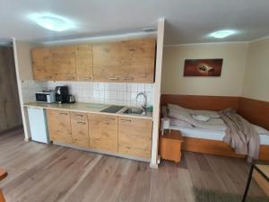 Kuchyňa alebo kuchynka v ubytovaní ApartHouse Apartamenty Centrum - In the city center Near the train station